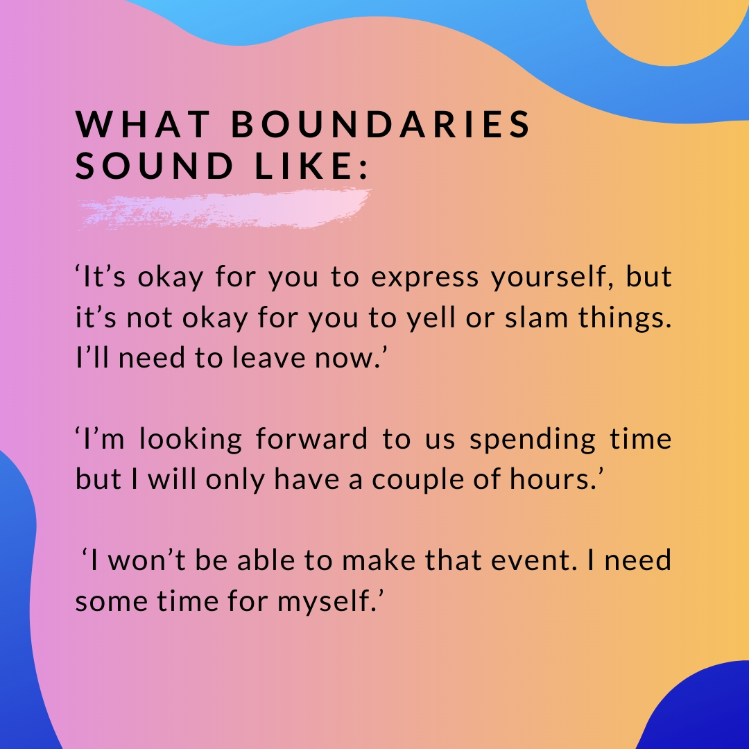 Boundaries with Family Can Sound Like