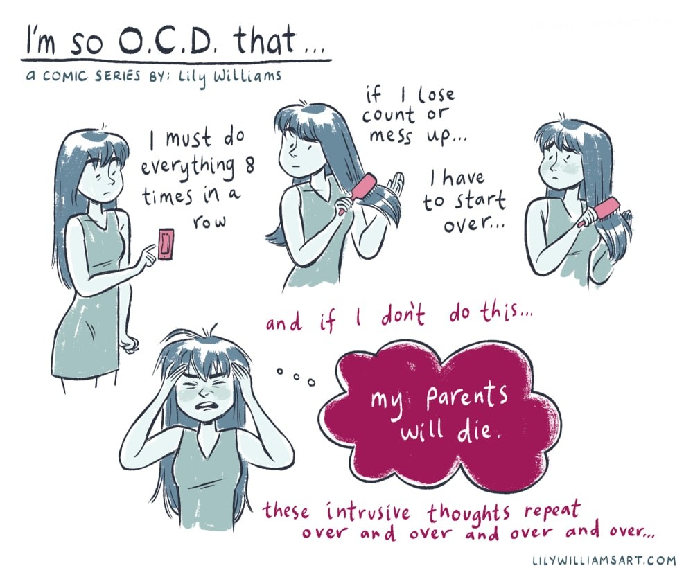 I'm so OCD that ...