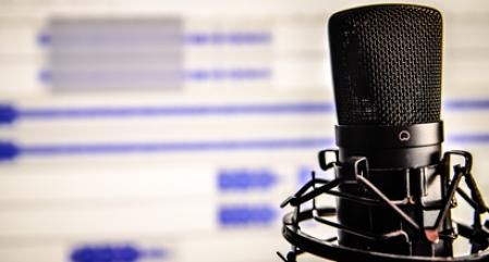 Podcasting microphone